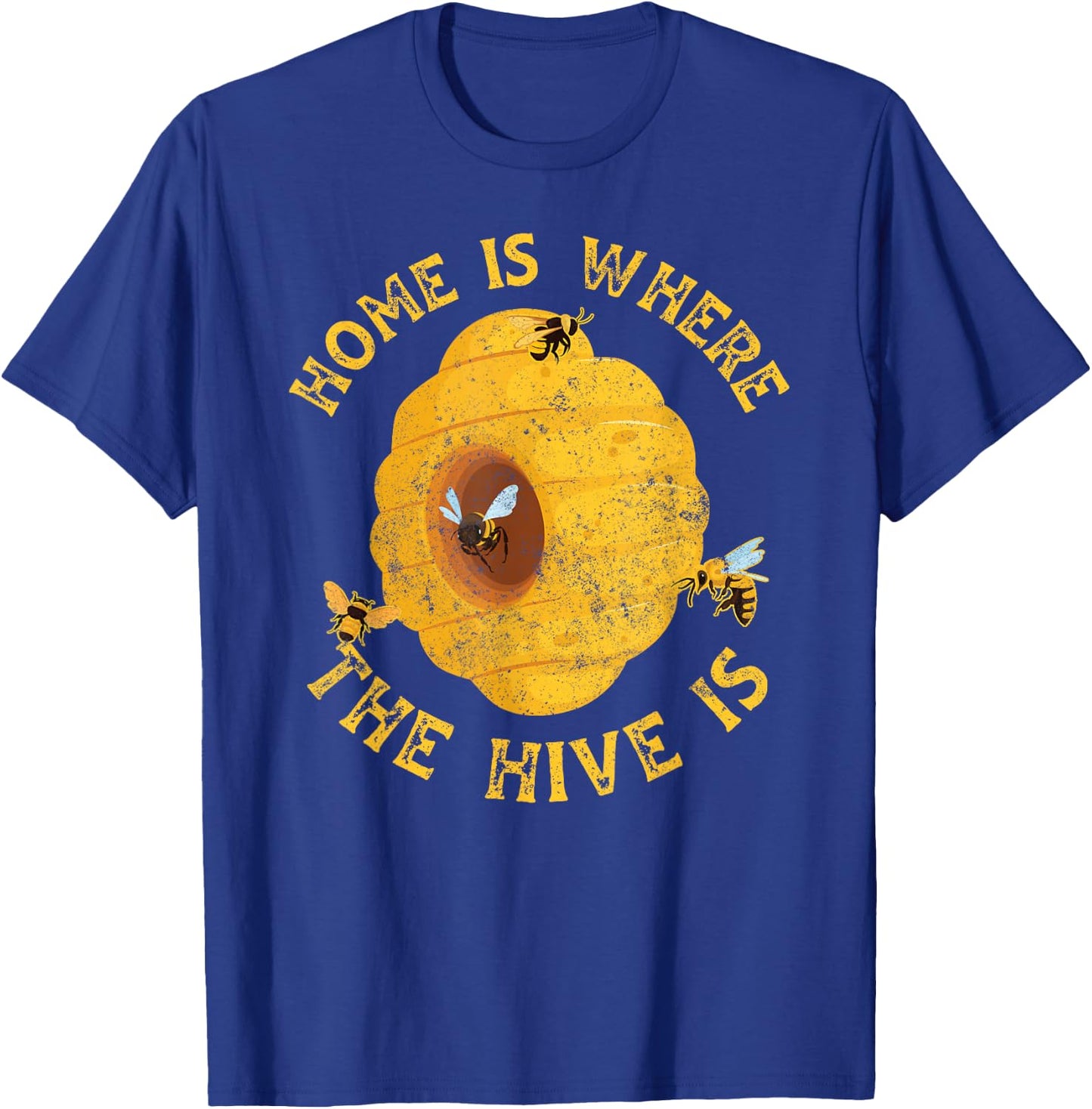 Beekeeper Bee Hive Bee T-Shirt - T-Shirt | Royal