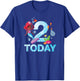 Disney Junior’s Ariel Second Birthday 2 Years Old Today T-Shirt - T-Shirt | Royal