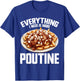 Poutine Suit Flat Food Machine Canadian Snack Poutine , Black, S T-Shirt - T-Shirt | Royal