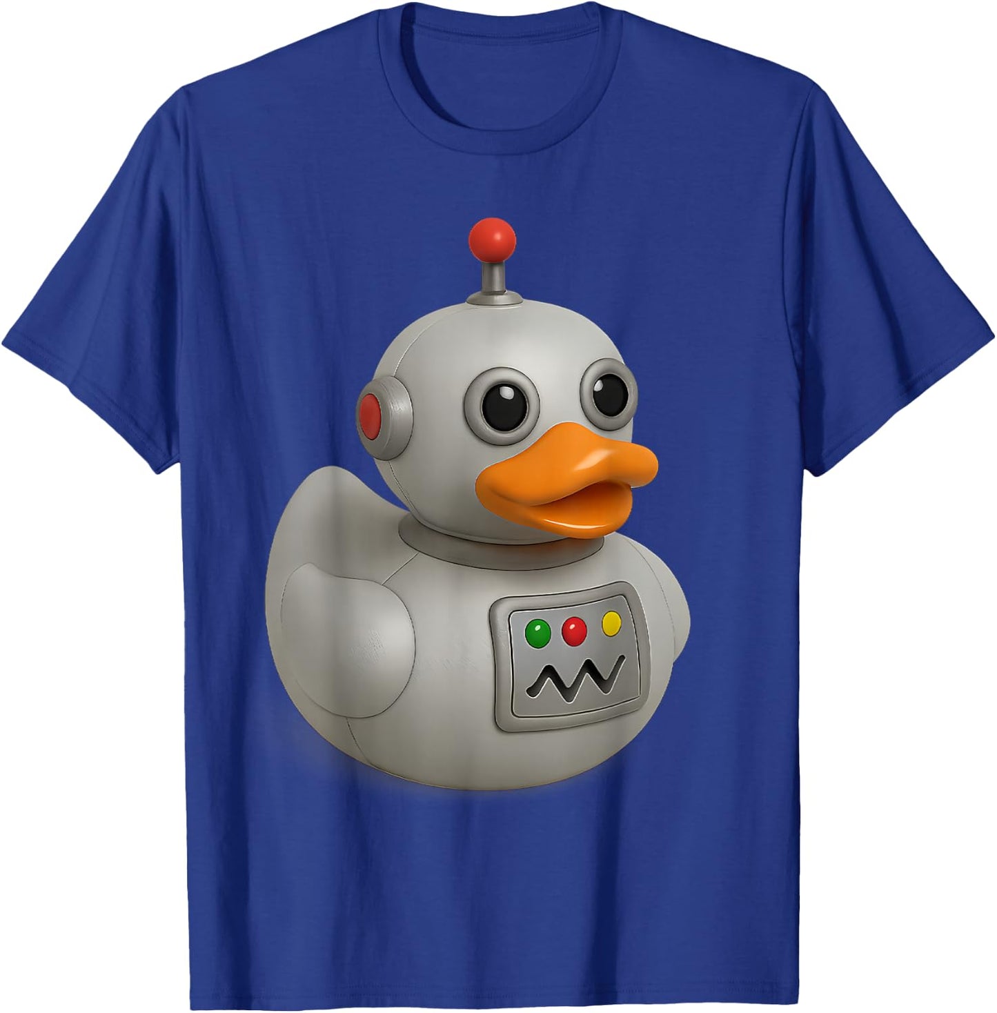 Robot Rubber Duck T-Shirt - T-Shirt | Royal