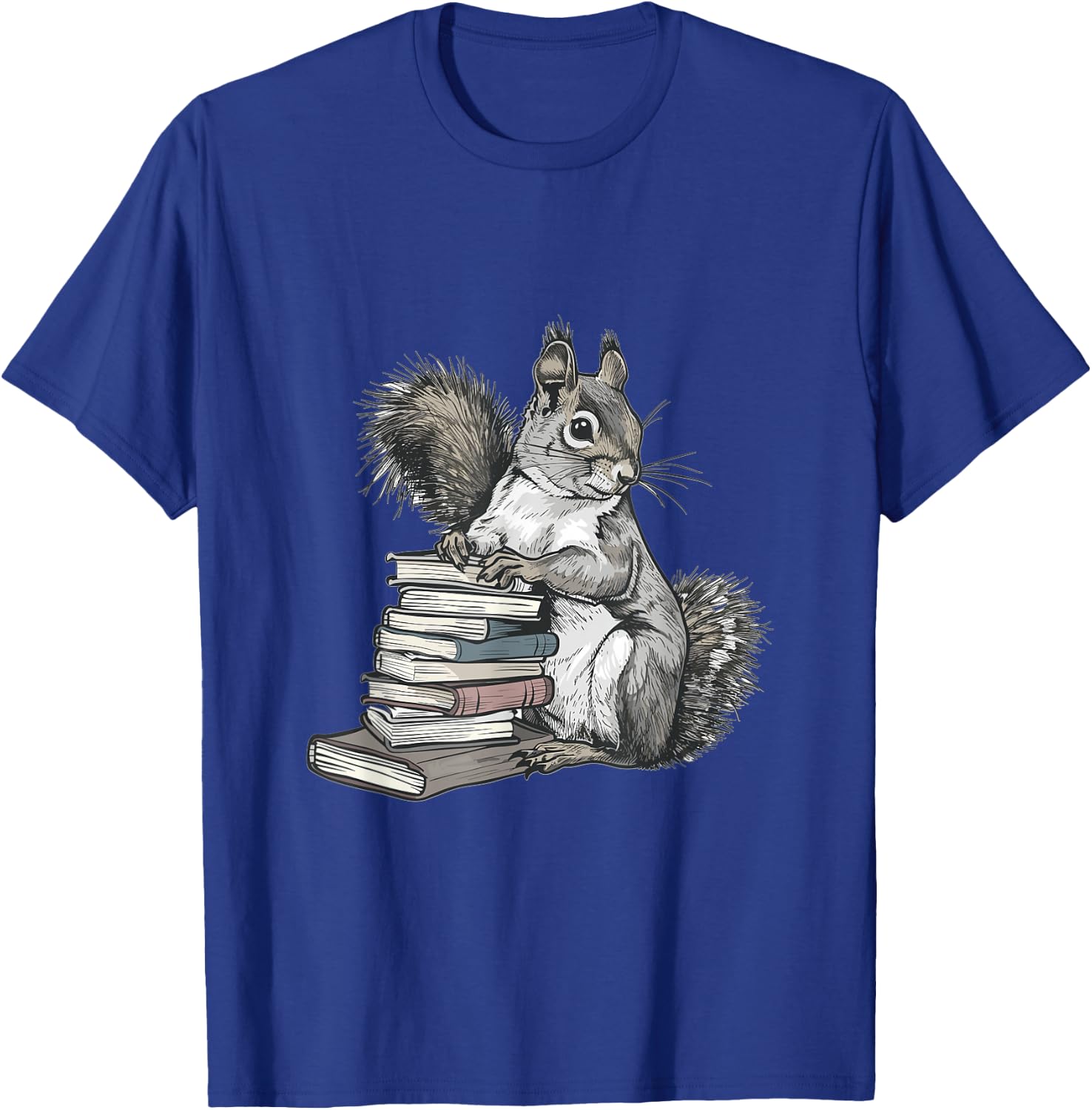 Squirrel Animal Lover Graphic T-Shirt - T-Shirt | Royal