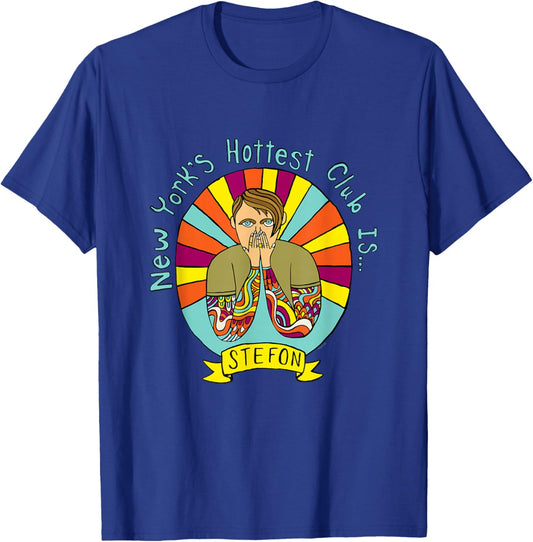Saturday Night Live Stefon New Yorks' Hottest T-Shirt - T-Shirt | Royal