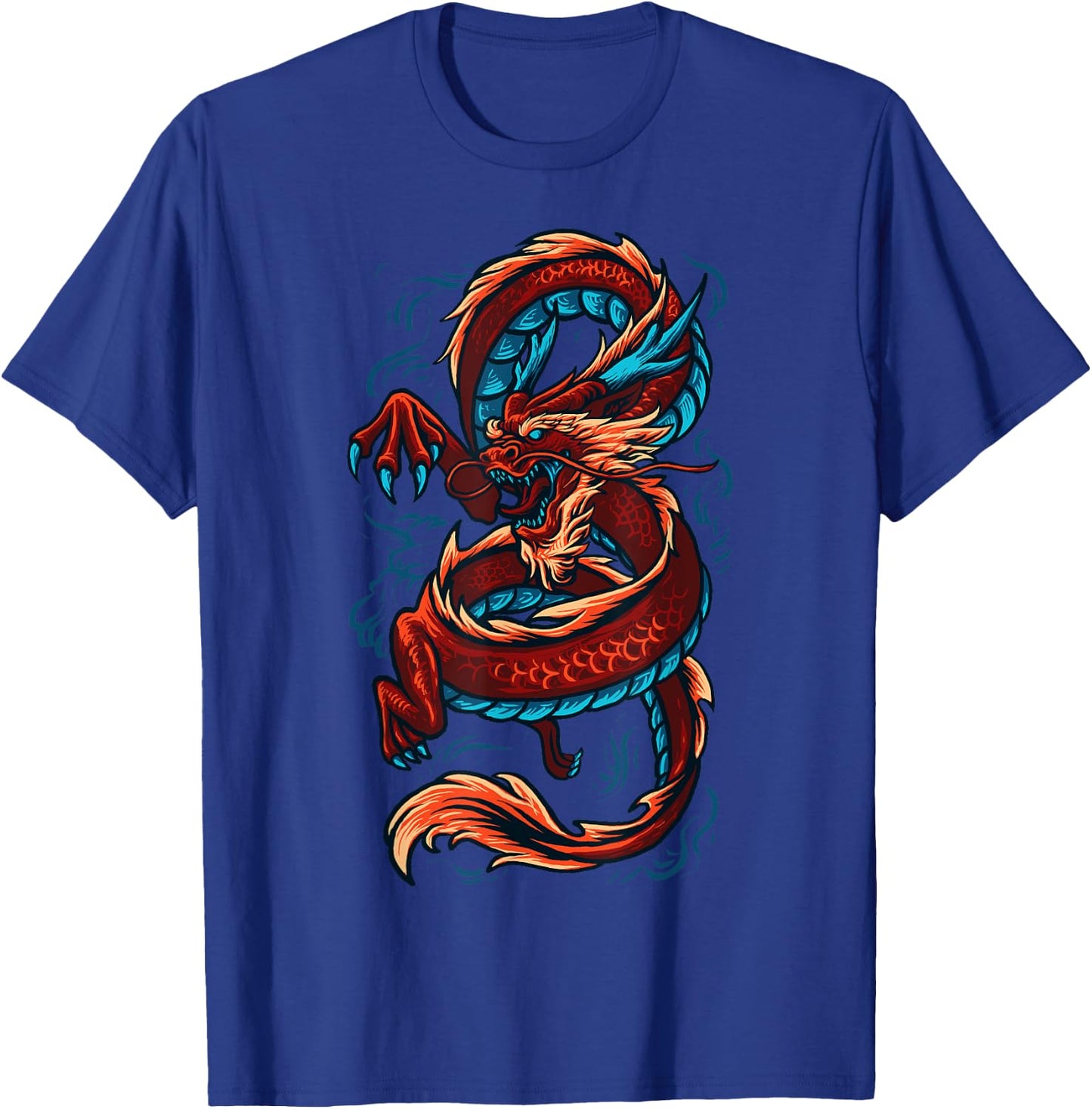 Best Dragon Gift East Asia Dragons Lover Clothes Chinese Dragon - -Adults - Black - Small - Short Sleeve - Modern - Dragon Theme Women's T-Shirt - T-Shirt | Royal