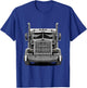 Semi Truck Driver T-Shirt - T-Shirt | Royal