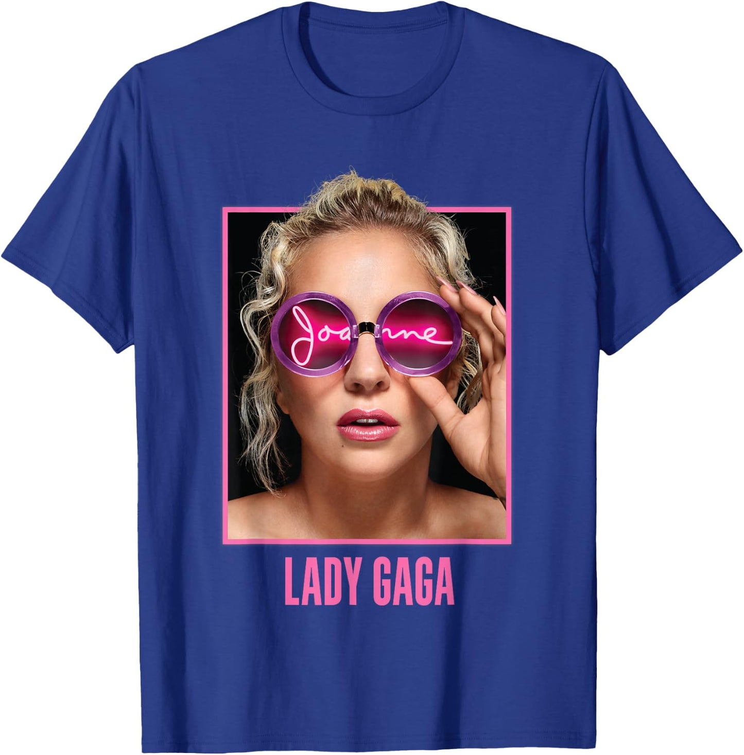Lady Gaga Joanne Brille , black T-Shirt - T-Shirt | Royal