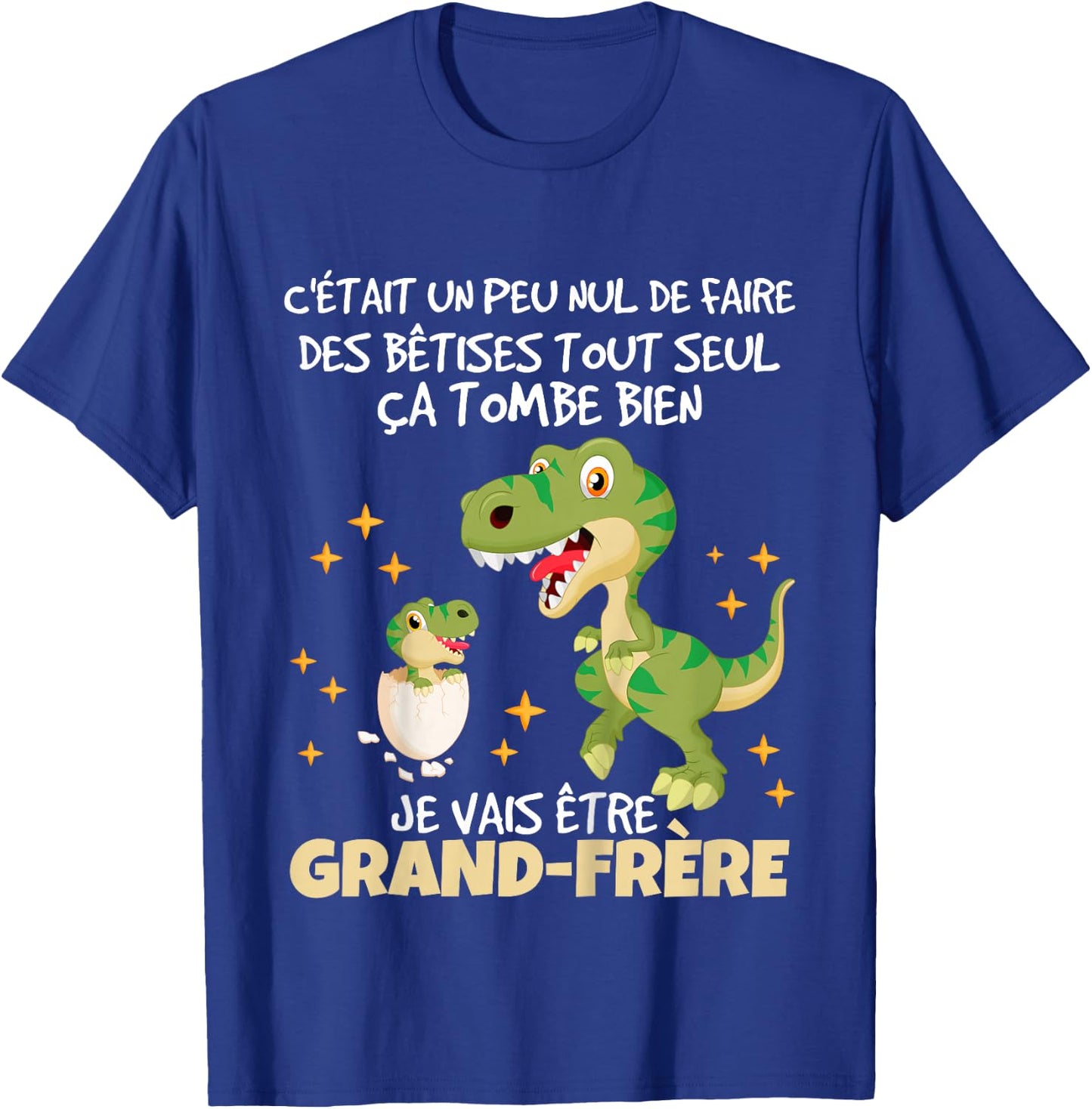Child Future Big Brother 2026 Announcement Pregnancy Grandbrother 2026 T-Shirt - T-Shirt | Royal