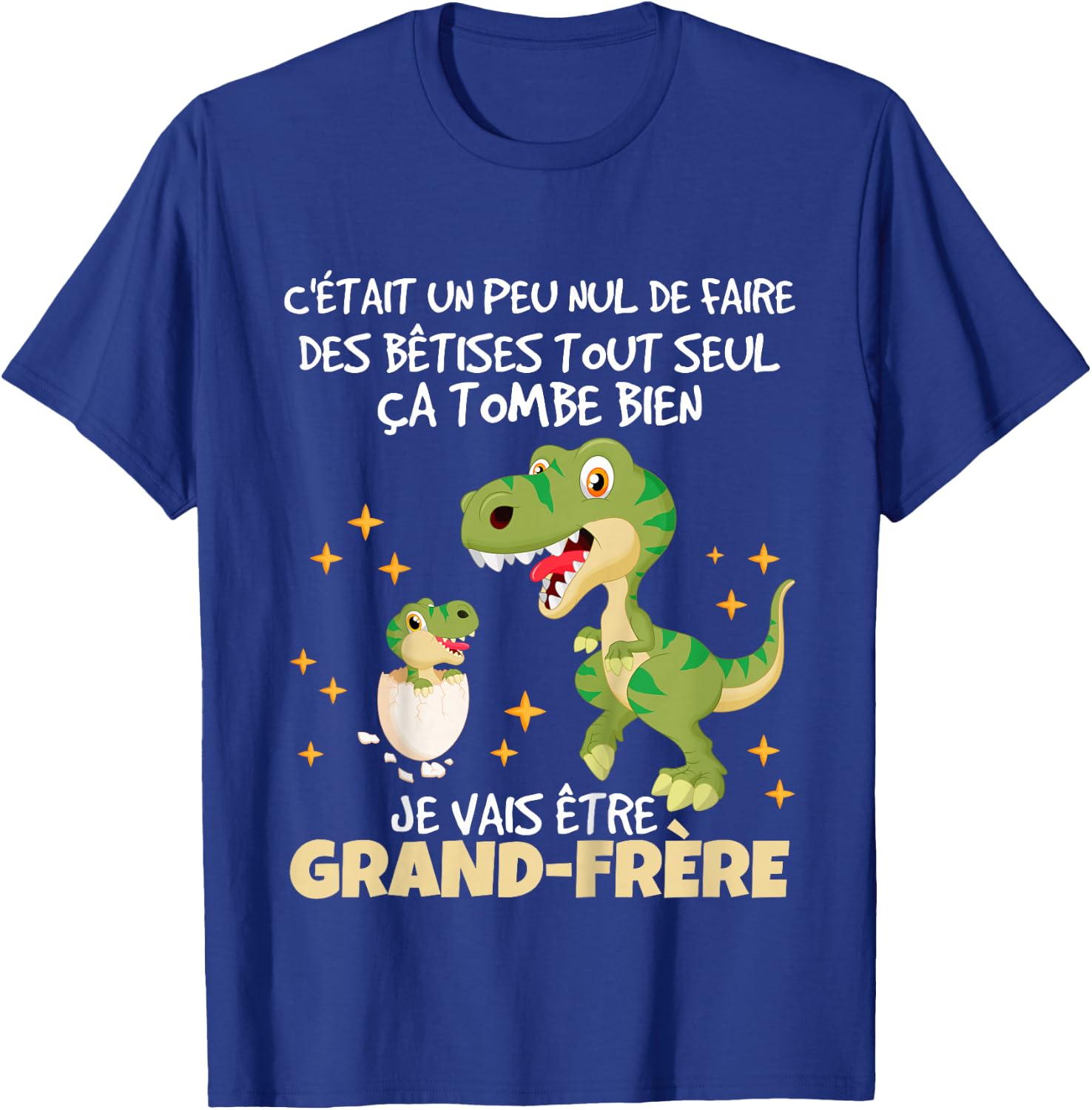 Child Future Big Brother 2026 Announcement Pregnancy Grandbrother 2026 T-Shirt - T-Shirt | Royal