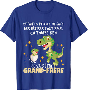 Child Future Big Brother 2026 Announcement Pregnancy Grandbrother 2026 T-Shirt - T-Shirt | Royal