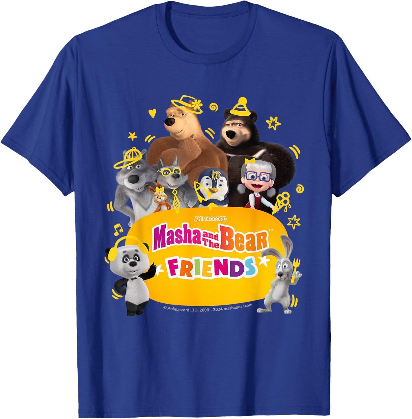 Friends. Group photo #2 T-Shirt - T-Shirt | Royal