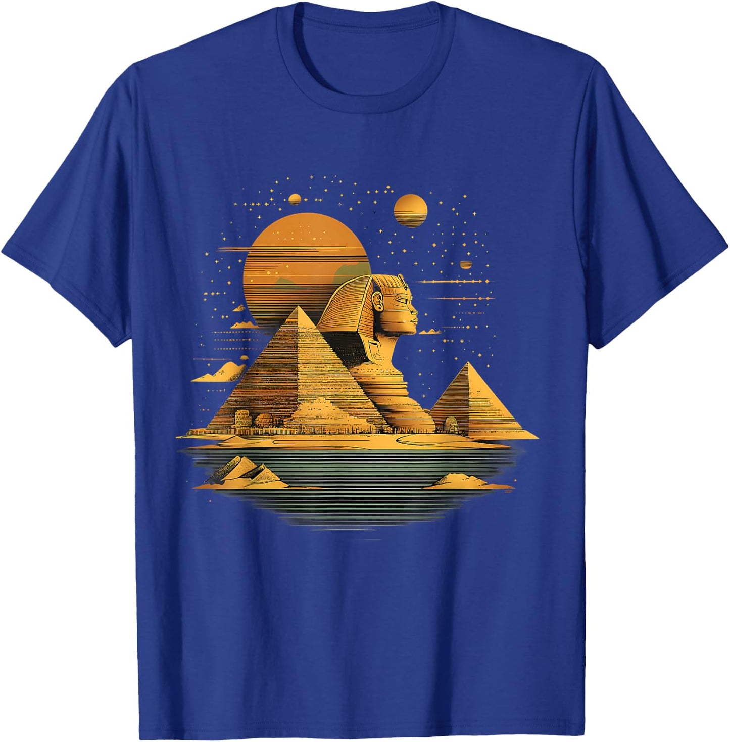 Égypte ancienne Pyramide Sphinx de Toutankhamon Mythologie de l'Égypte T-Shirt - T-Shirt | Royal