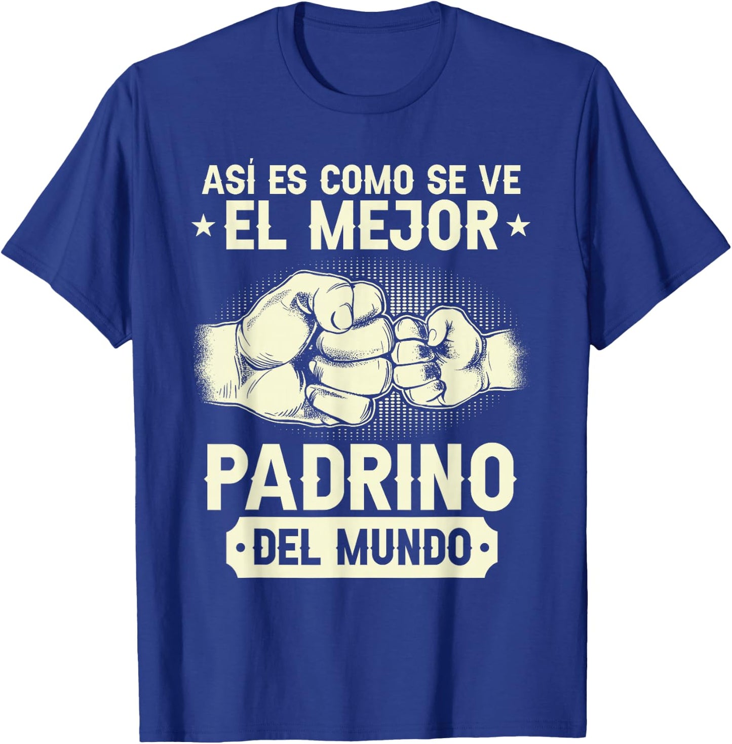 El Mejor Padrino Del Mundo T-Shirt - T-Shirt | Royal