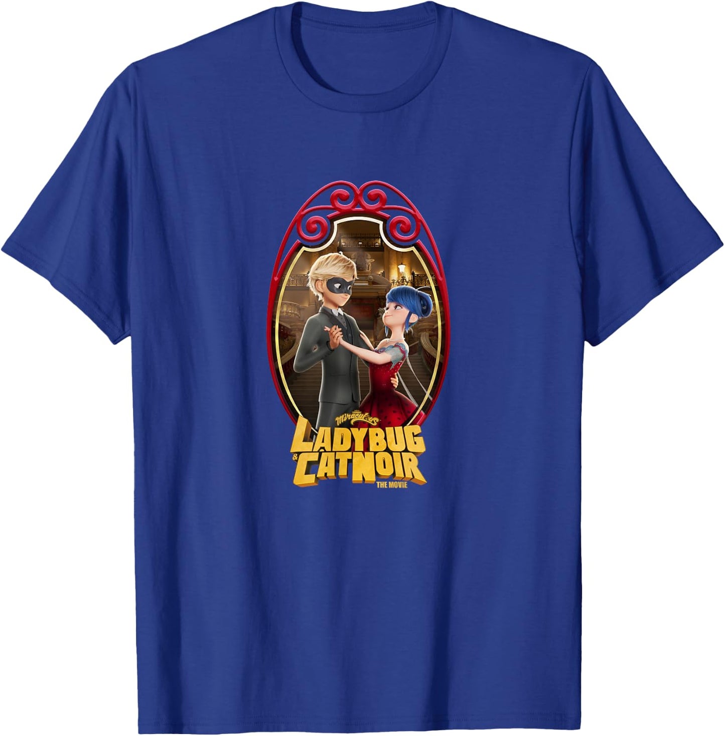 Miraculous Ladybug and Cat Noir The Movie Ball Dancing T-Shirt - T-Shirt | Royal