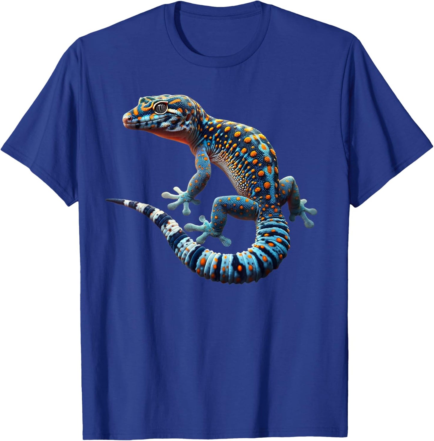 Tokay Gecko Wild Reptile Lizard T-Shirt - T-Shirt | Royal