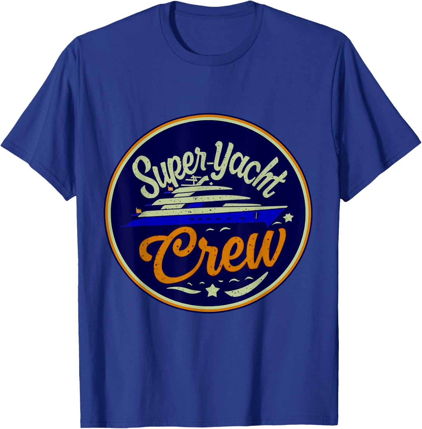 Super Yacht Crew T-Shirt - T-Shirt | Royal