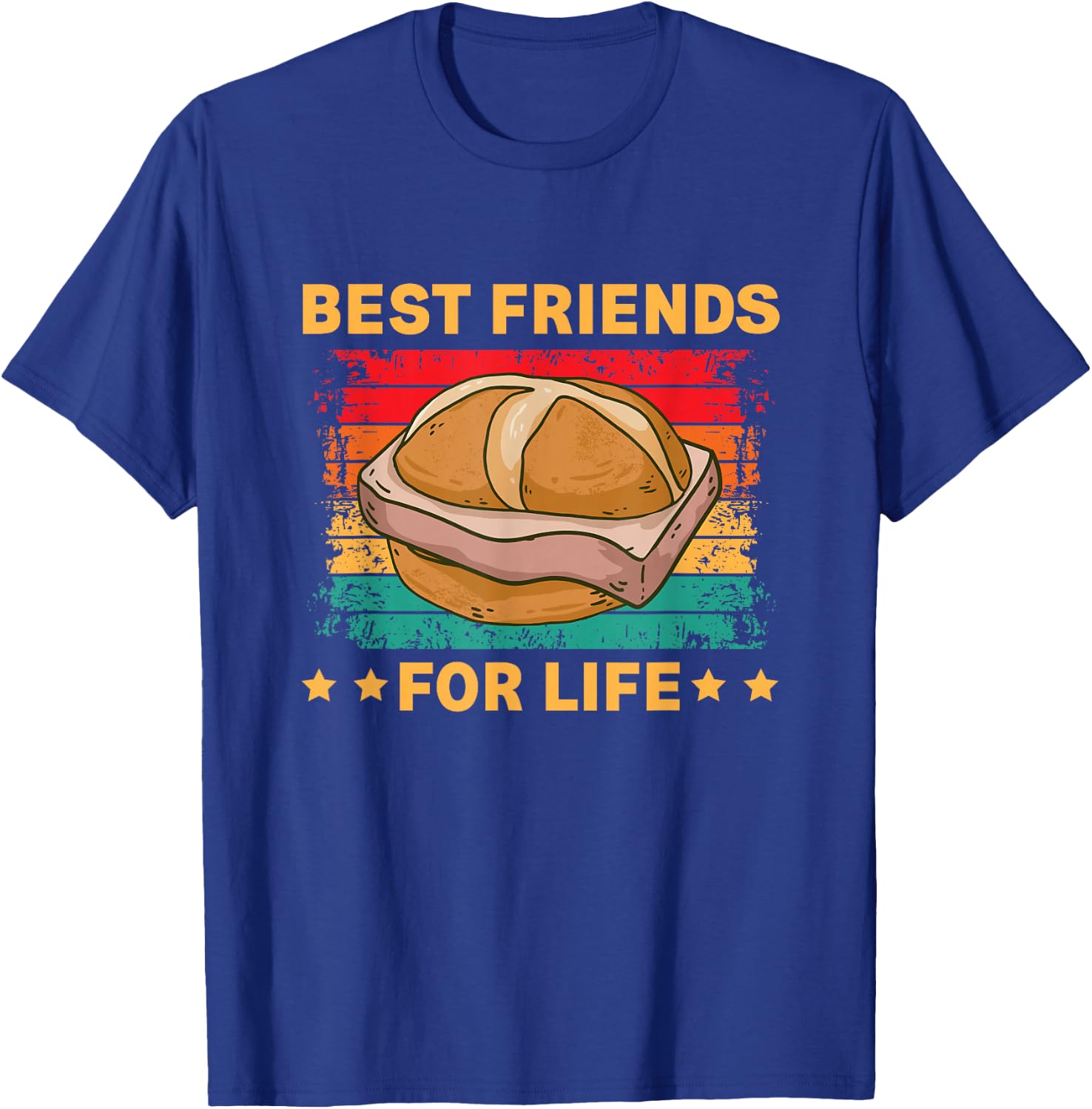 Best Friends for Life Leberkäse Fleischkäse T-Shirt - T-Shirt | Royal