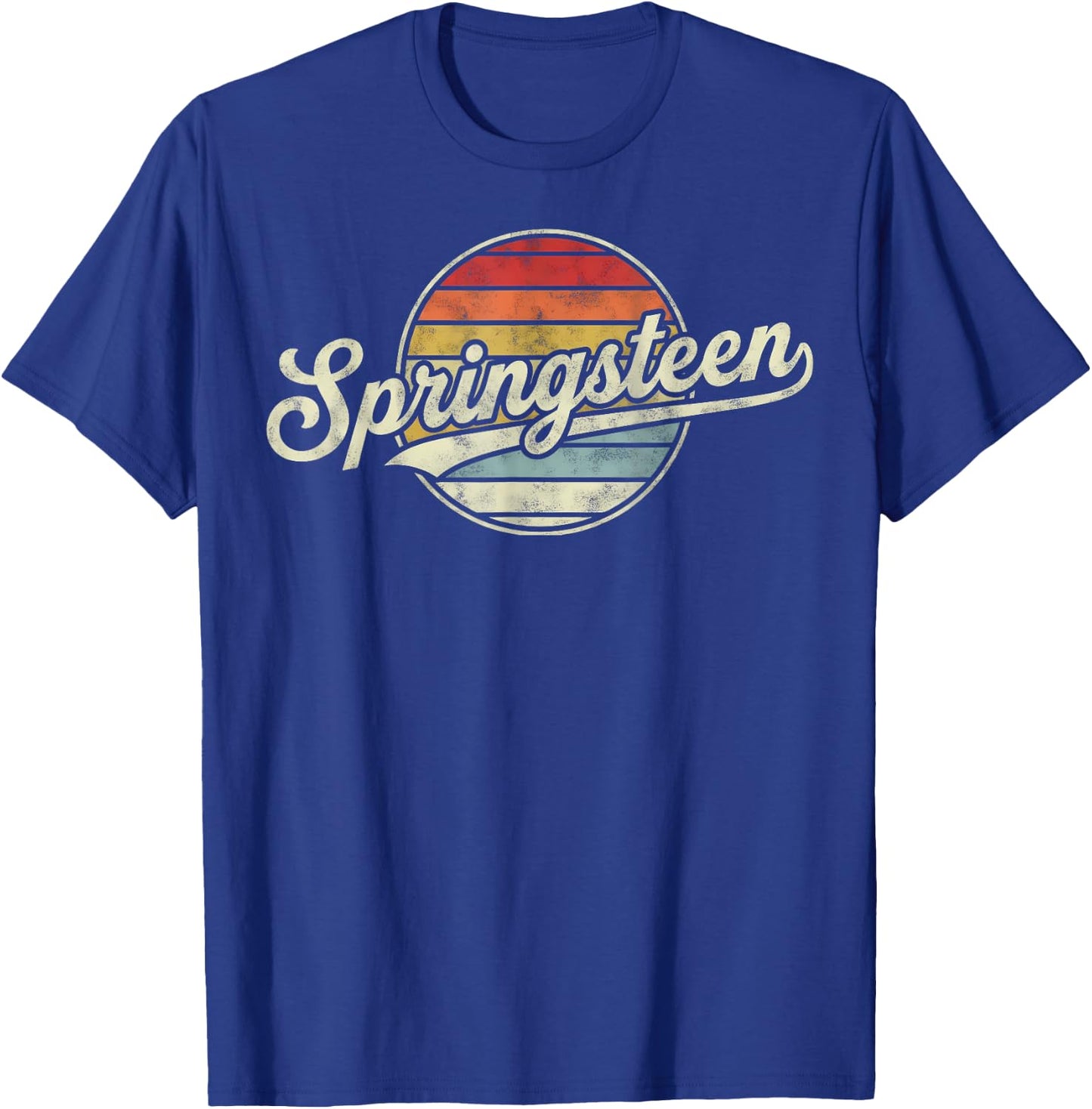 Springsteen Vintage T-Shirt - T-Shirt | Royal
