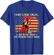 I May Look Calm But In My Head Ive Pecked You 3 Times Flag T-Shirt - T-Shirt | Royal