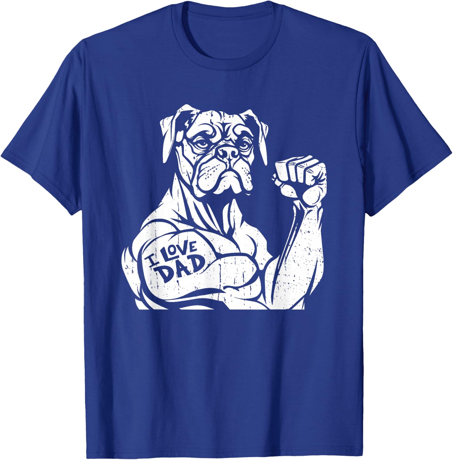 Boxer Dog Breed - Four-legged German Boxer T-Shirt - T-Shirt | Royal