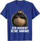 Cat Cat Owner Funny Saying "Dicker Kater" Fun , black T-Shirt - T-Shirt | Royal