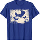 Gothic Bat Dark Art Horror Vintage Grunge T-Shirt - T-Shirt | Royal