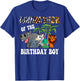 Godmother of the Birthday Boy Zoo Bday Safari Celebration T-Shirt - T-Shirt | Royal