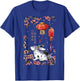 Cute Chinese new year rabbit watercolor flowers T-Shirt - T-Shirt | Royal