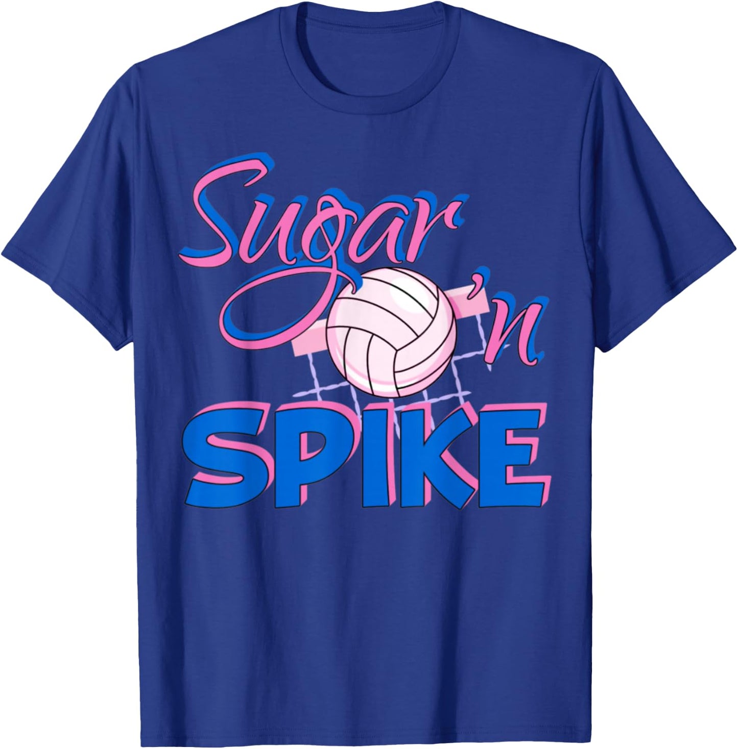 Sugar Spike Volleyball T-Shirt - T-Shirt | Royal