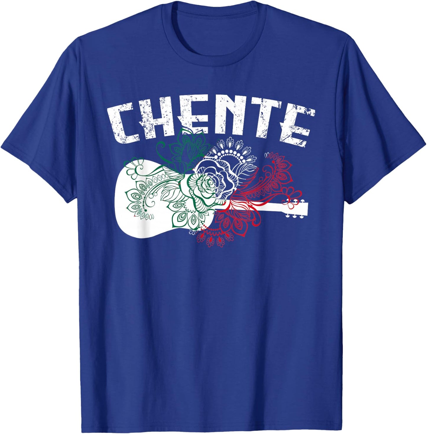 Vicente Name Guitar Mariachi Music Lover Womans T-Shirt - T-Shirt | Royal