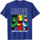 Marvel Heroes Hulk, Iron Man, Captain America T-Shirt - T-Shirt | Royal