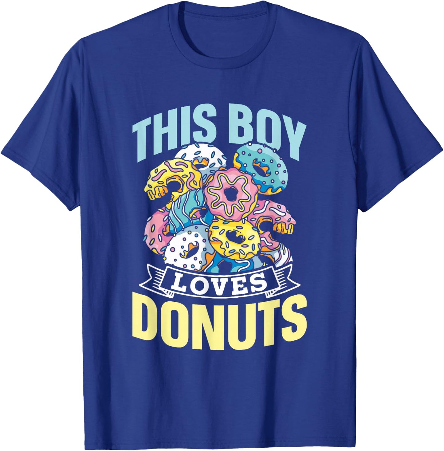 Dieser Junge Liebt Donuts Essen Liebhaber Spruch Donut T-Shirt - T-Shirt | Royal