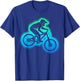 Mountain Bike MTB Downhill Biker Children Boys T-Shirt - T-Shirt | Royal