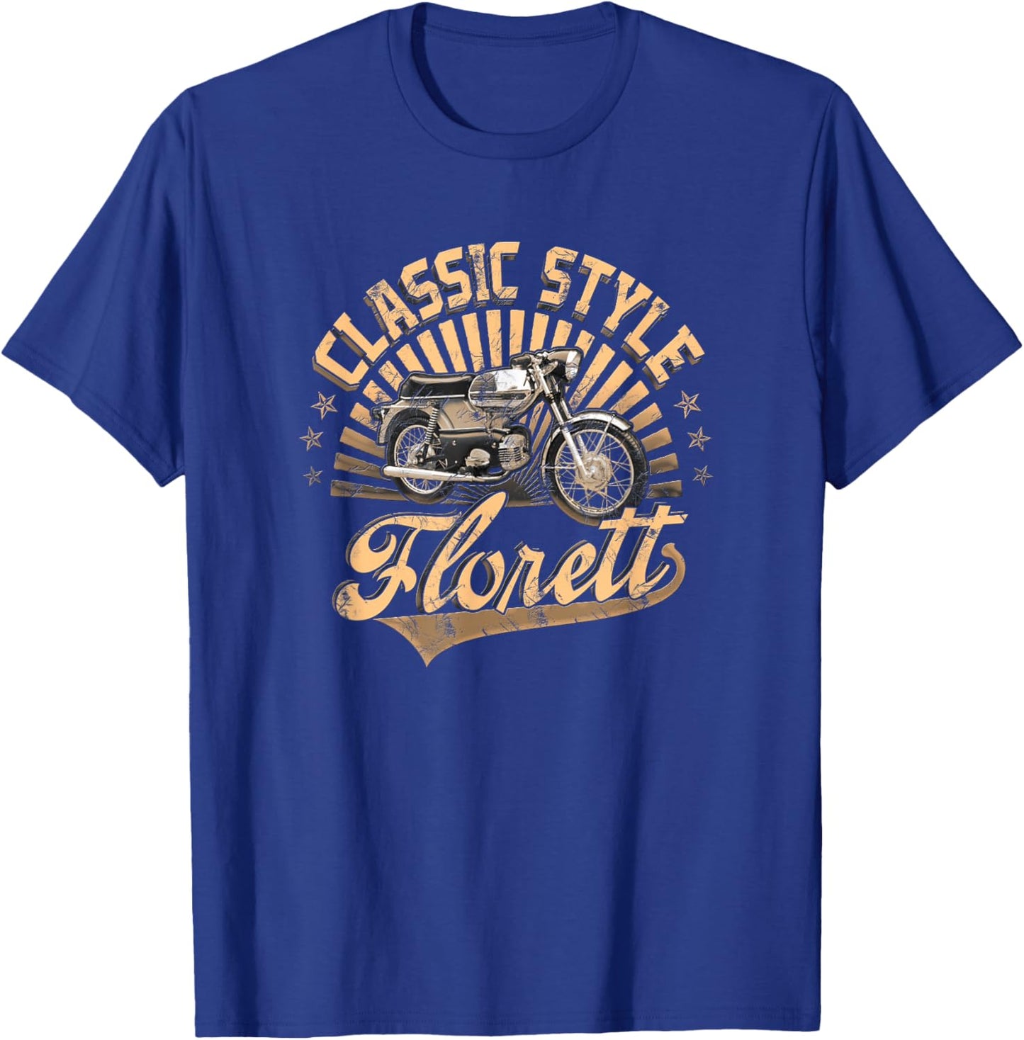 Kreidler Florett Moped Classic Style , black T-Shirt - T-Shirt | Royal