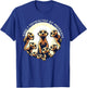 Easily Distracted By Meerkats Playful Desert Warrior Funny T-Shirt - T-Shirt | Royal