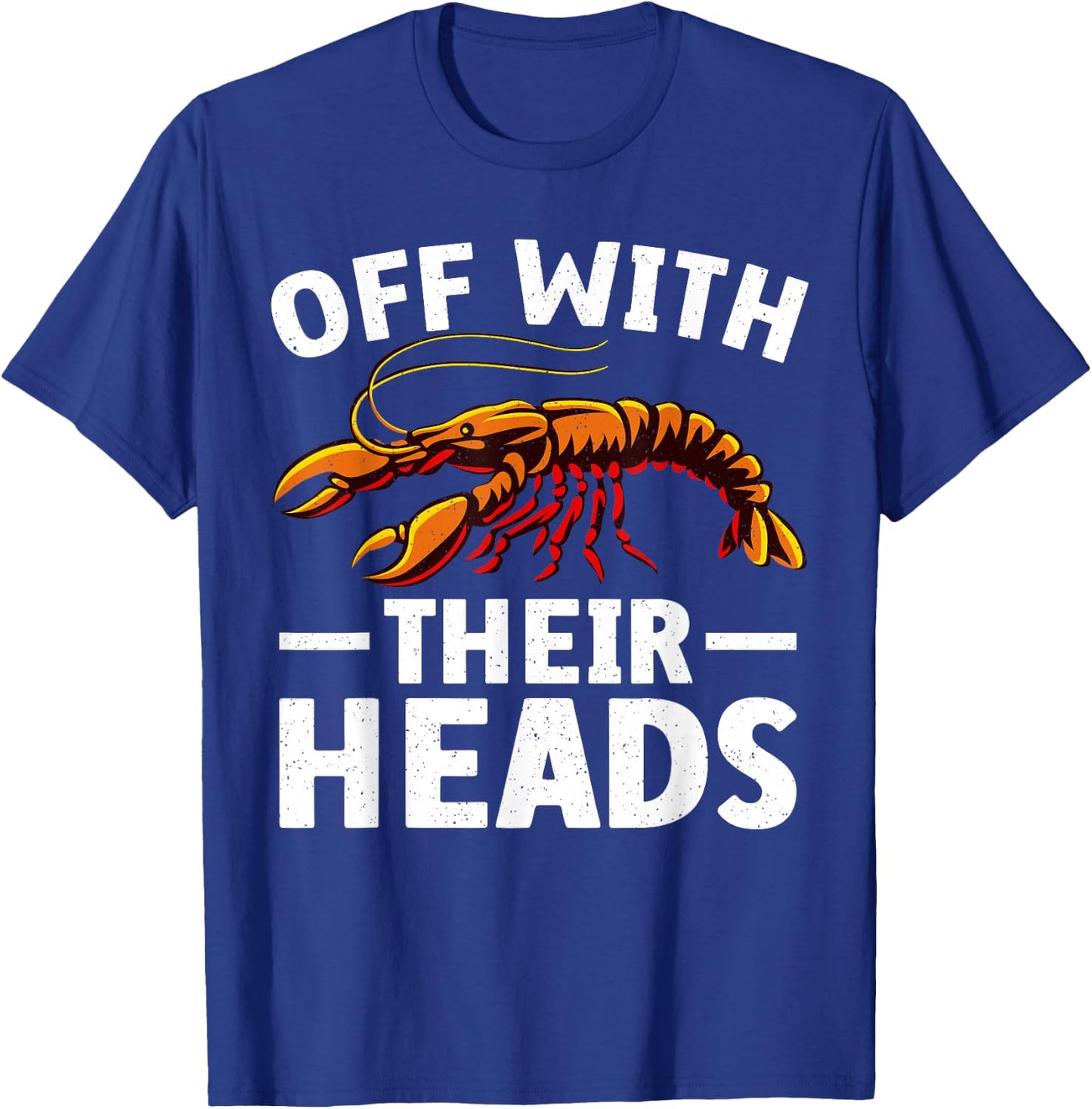 Funny Crawfish Art Women Kids Cajun Lobster Lovers T-Shirt - T-Shirt | Royal