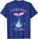 Cute Mermaid Squad Birthday Party Mermaid Lover T-Shirt - T-Shirt | Royal