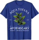 Funny Feminist Aqua Tofana Apothecary Vintage Design Women T-Shirt - T-Shirt | Royal