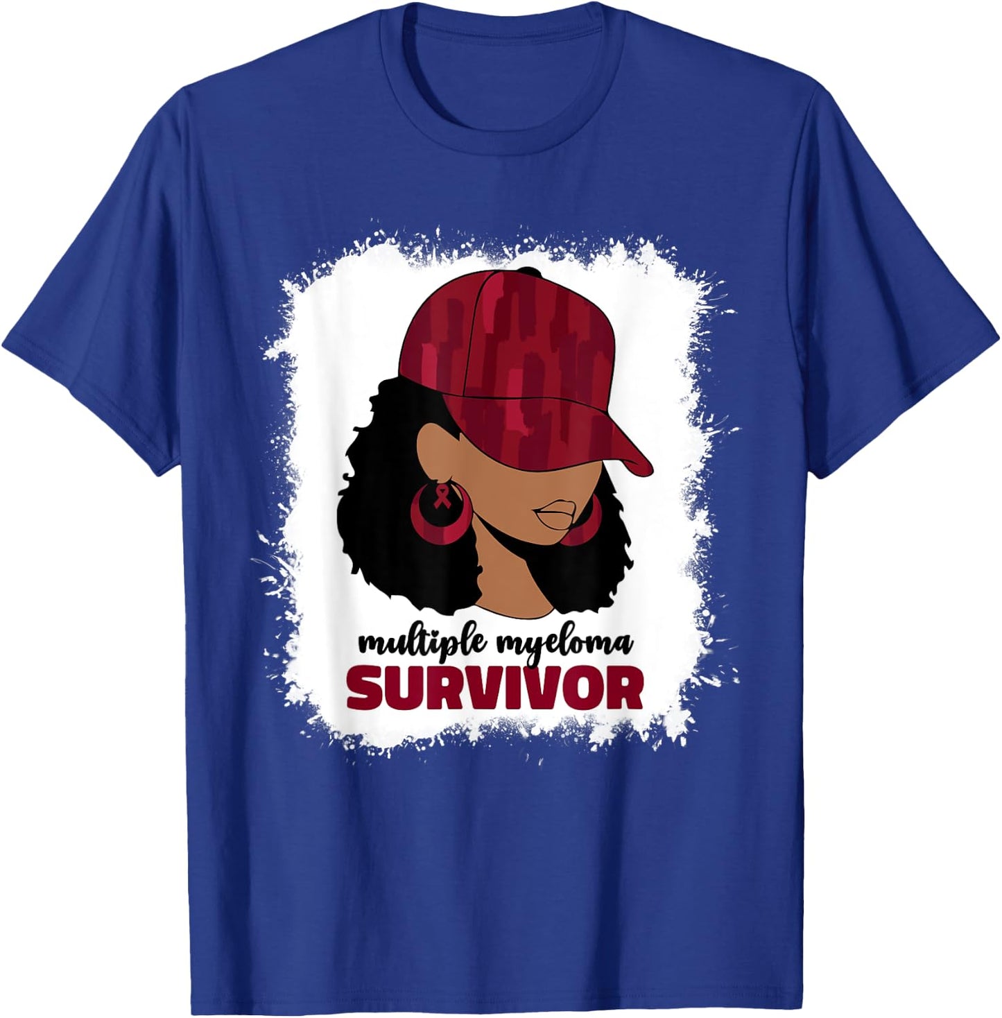 Multiple Myeloma Survivor Multiple Myeloma Cancer T-Shirt - T-Shirt | Royal