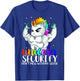 Unicorn safety not with my sister funny T-Shirt - T-Shirt | Royal
