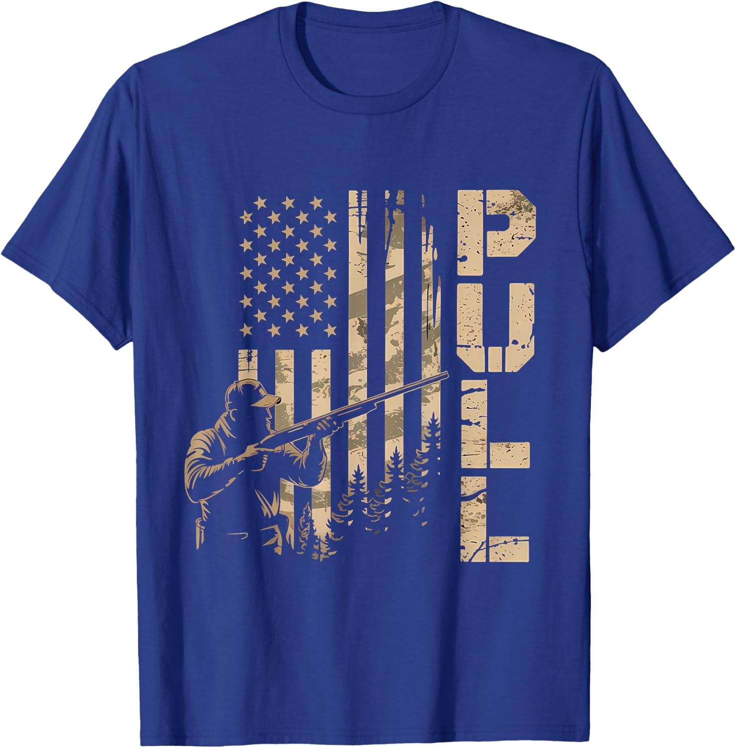 Skeet Trap Clay Shotgun Pigeon Shooting Skeet Trap Shooting T-Shirt - T-Shirt | Royal