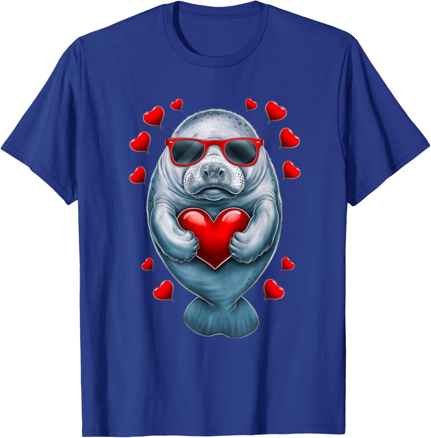manatee Manatees T-Shirt - T-Shirt | Royal
