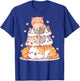 Cat Cute Kitty Anime Kawaii Gifts Women Cat Lover T-Shirt - T-Shirt | Royal
