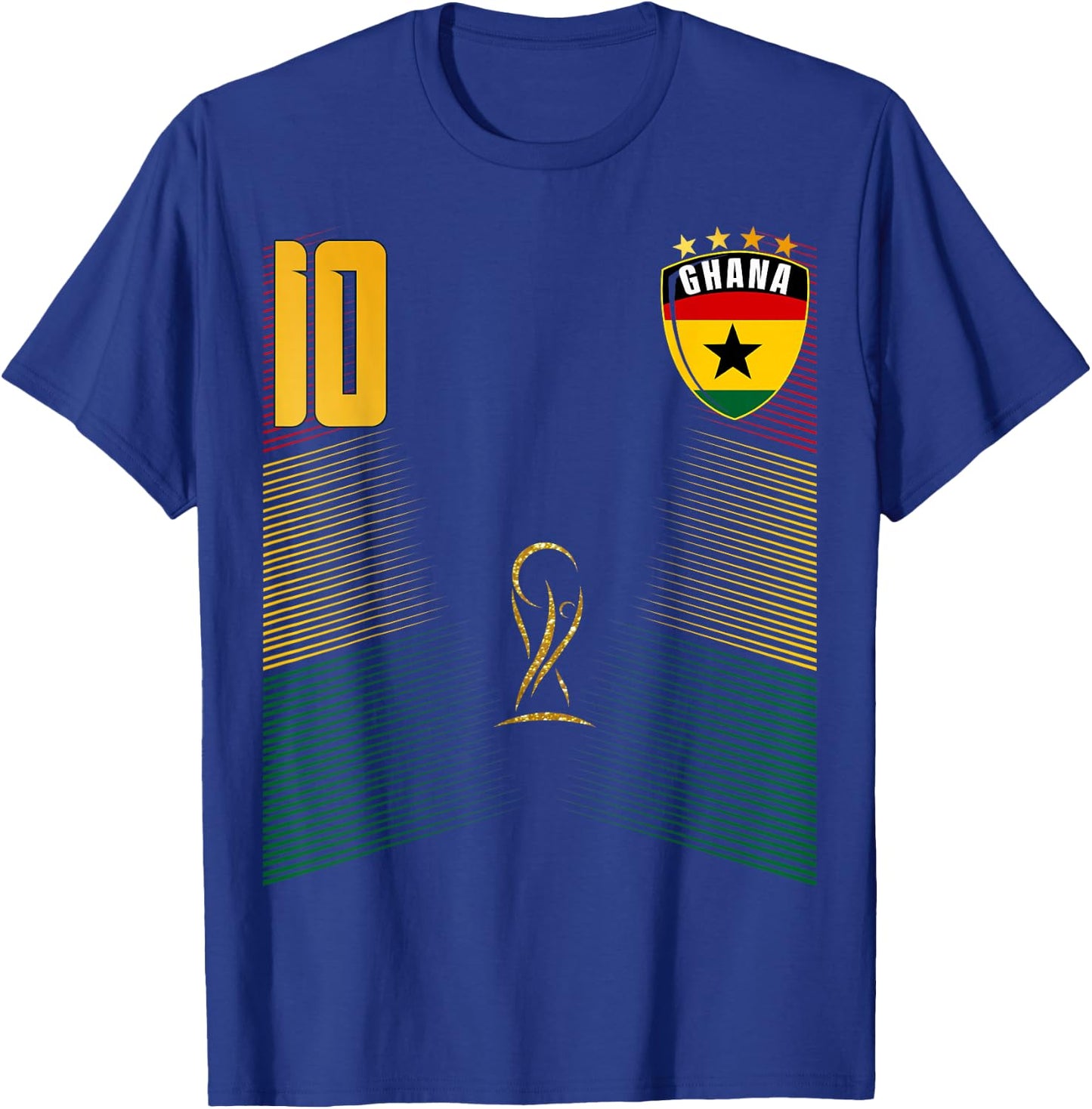 Ghana Flag Ghanaian Pride Lovers T-Shirt - T-Shirt | Royal