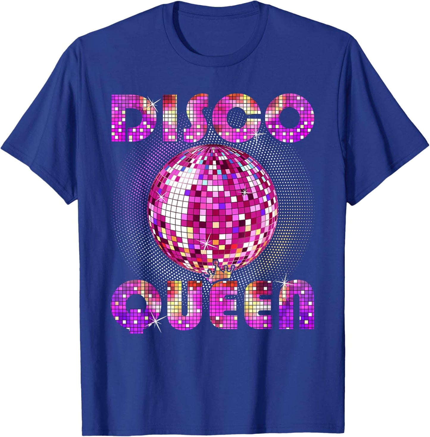 Disco Queen Art and Girls Radio Music Disco Dancing T-Shirt - T-Shirt | Royal