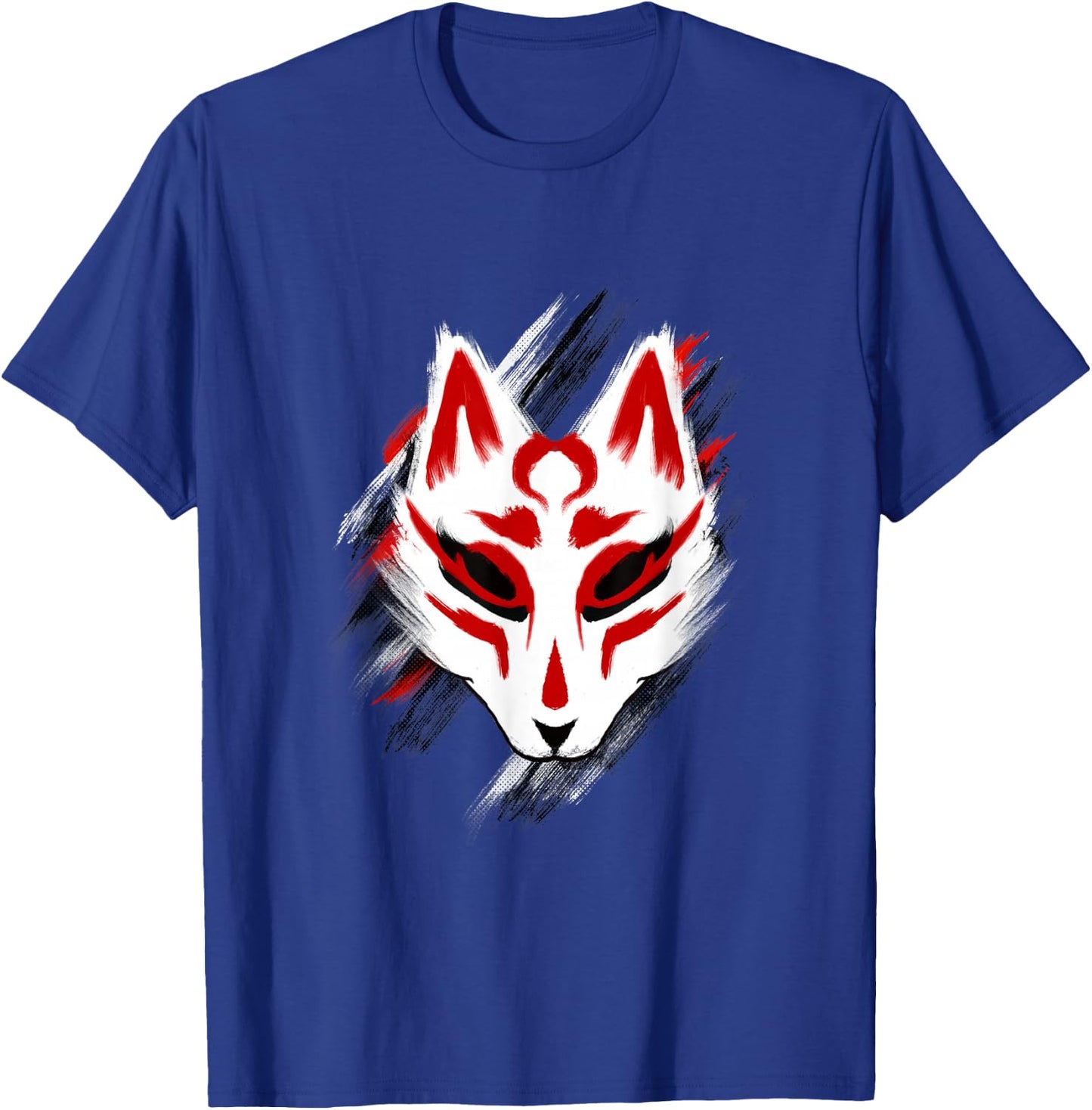 yokai shirt Kitsune mask traditional japanese art t shirt T-Shirt - T-Shirt | Royal