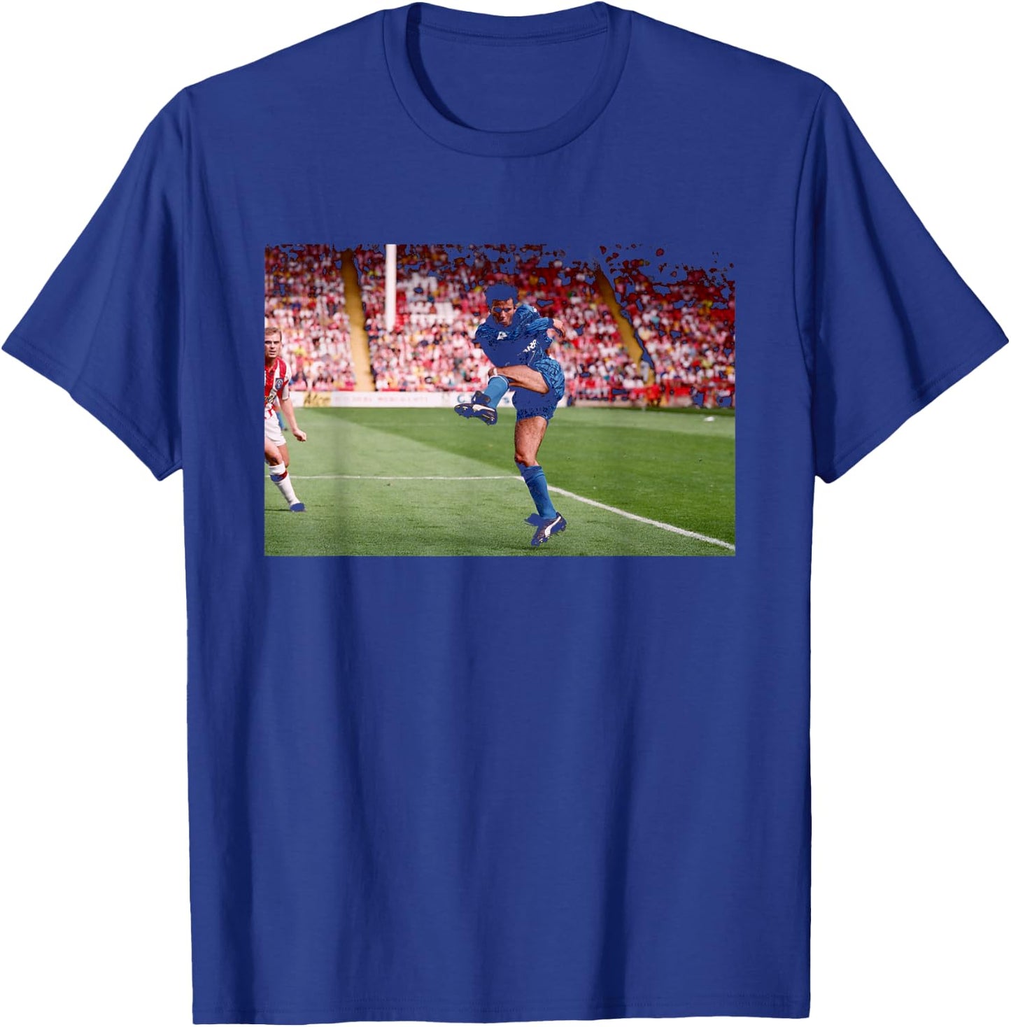 Sheffield V Manchester United Ryan Giggs Football T-Shirt - T-Shirt | Royal