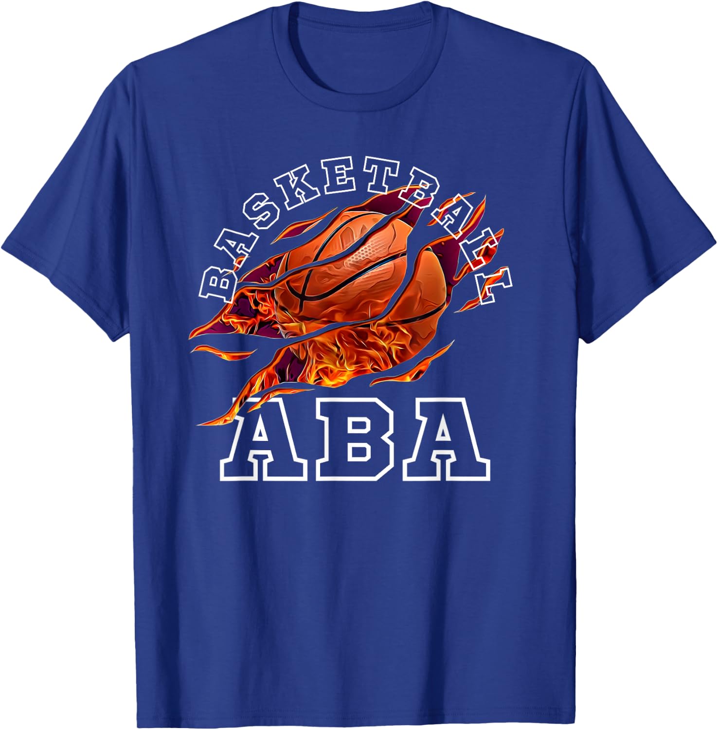 Basketball Aba Bball Lover Sports Fan Novelty T-Shirt - T-Shirt | Royal