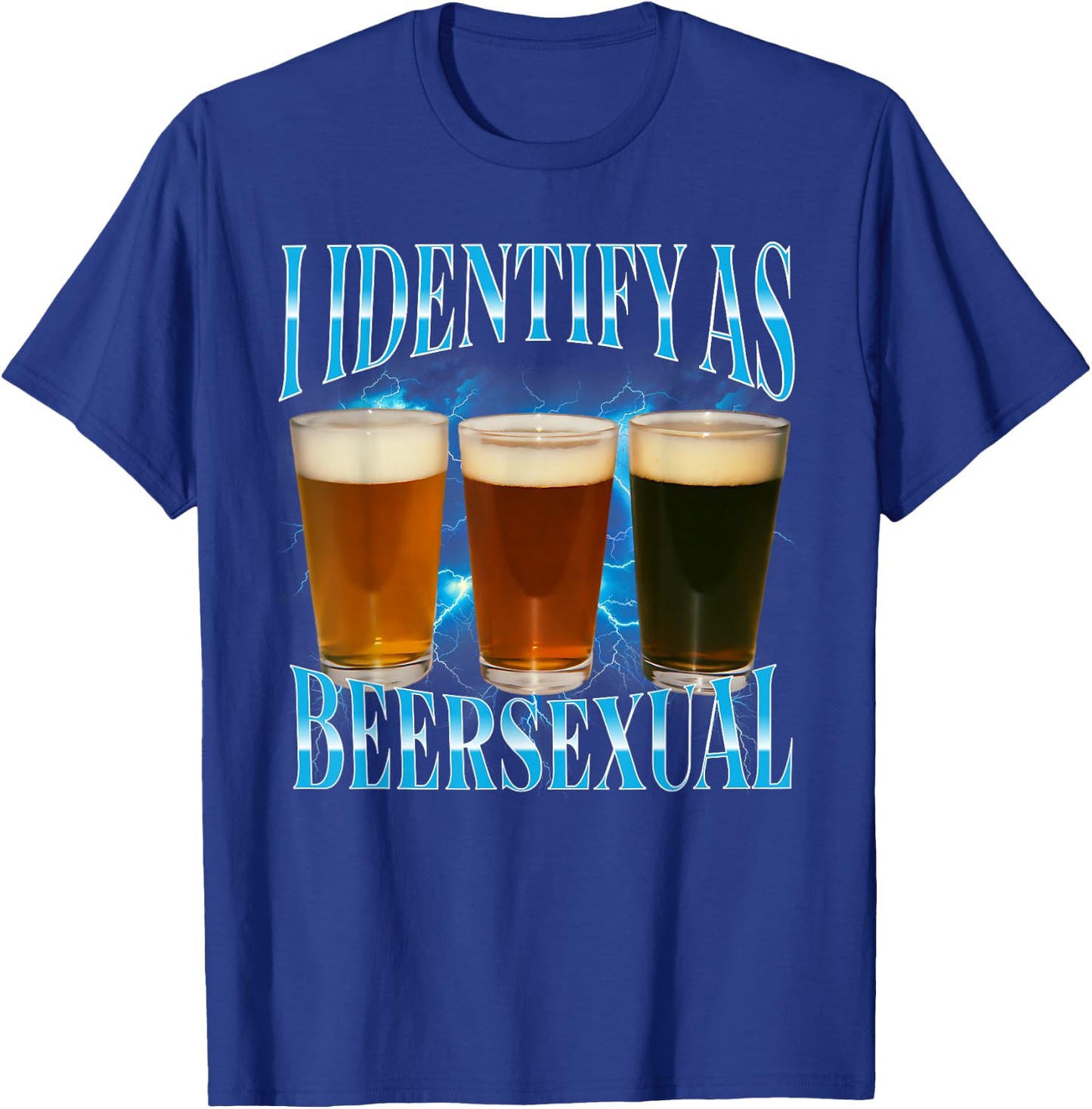 Beersexual Funny Oktoberfest T-Shirt - T-Shirt | Royal