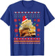 Bearded Dragon Ugly Christmas Sweater T-Shirt - T-Shirt | Royal