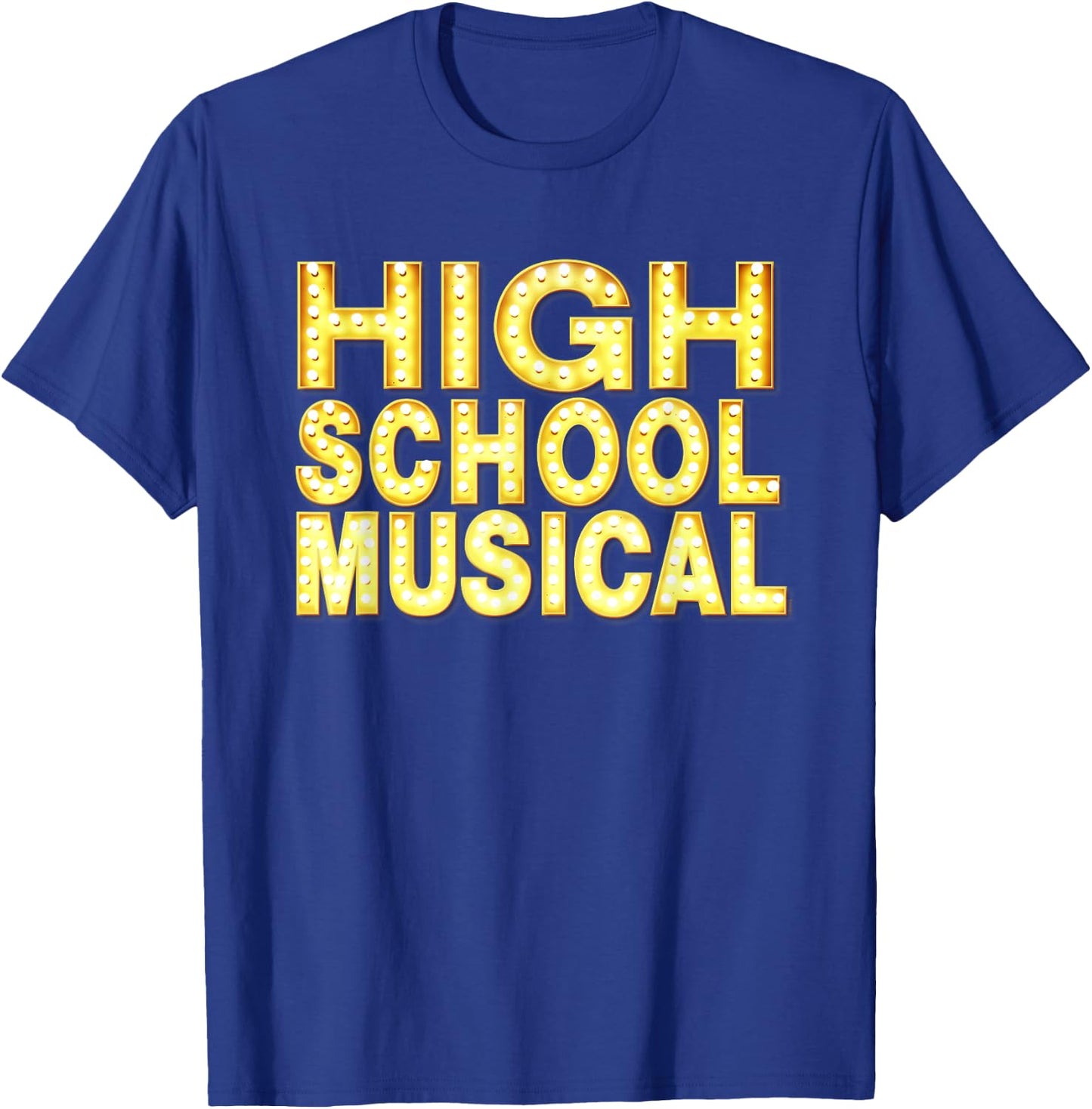 Disney Channel Official High School Musical Movie Logo , Black, S T-Shirt - T-Shirt | Royal