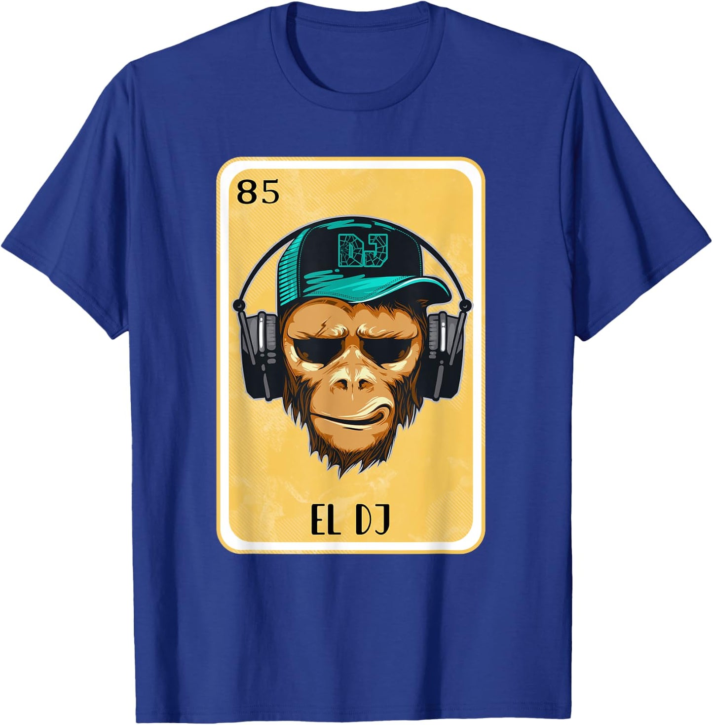 Funny Spanish-Mexican Bingo Gifts - El DJ T-Shirt - T-Shirt | Royal